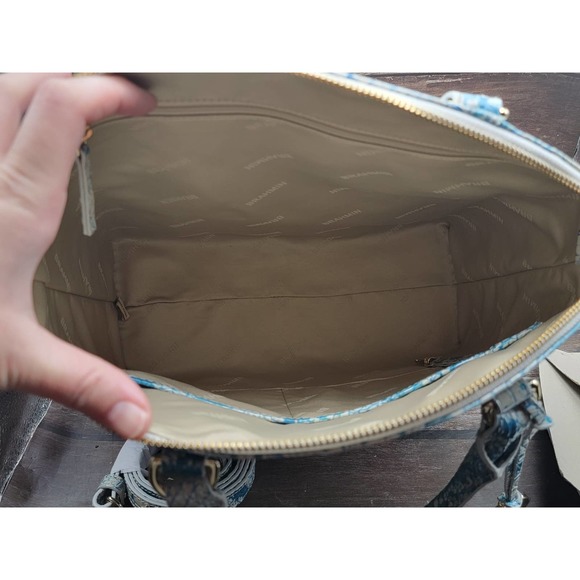 NWT Brahmin large Duxbury Mesmerized Melbourne satchel - Picture 8 of 9